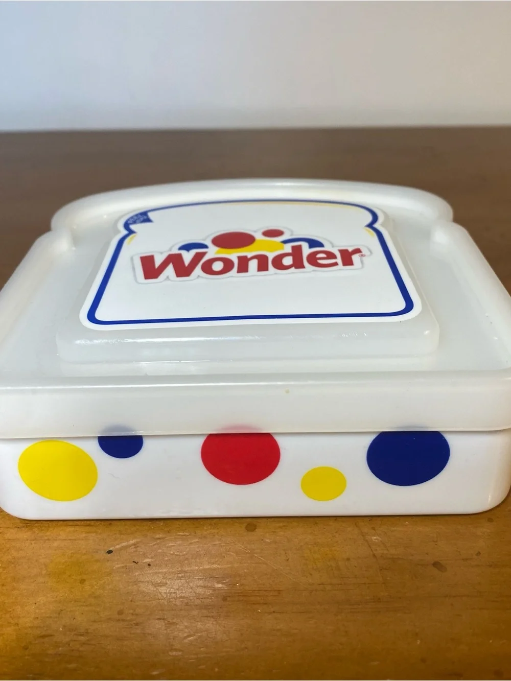 Wonder Bread Sandwich Keeper Container Lunch Box Collectible 2010 Advertising